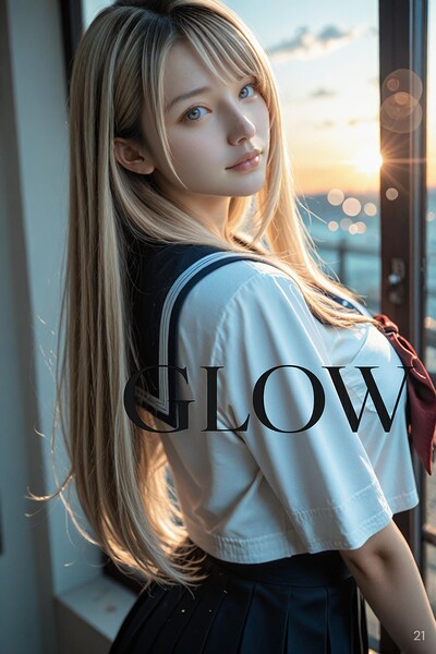 【s935abzte00021】グラビア写真集「GLOW」 藤原 晴