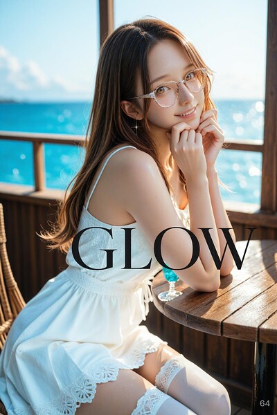 【s935abzte00064】グラビア写真集「GLOW」 緑川 音
